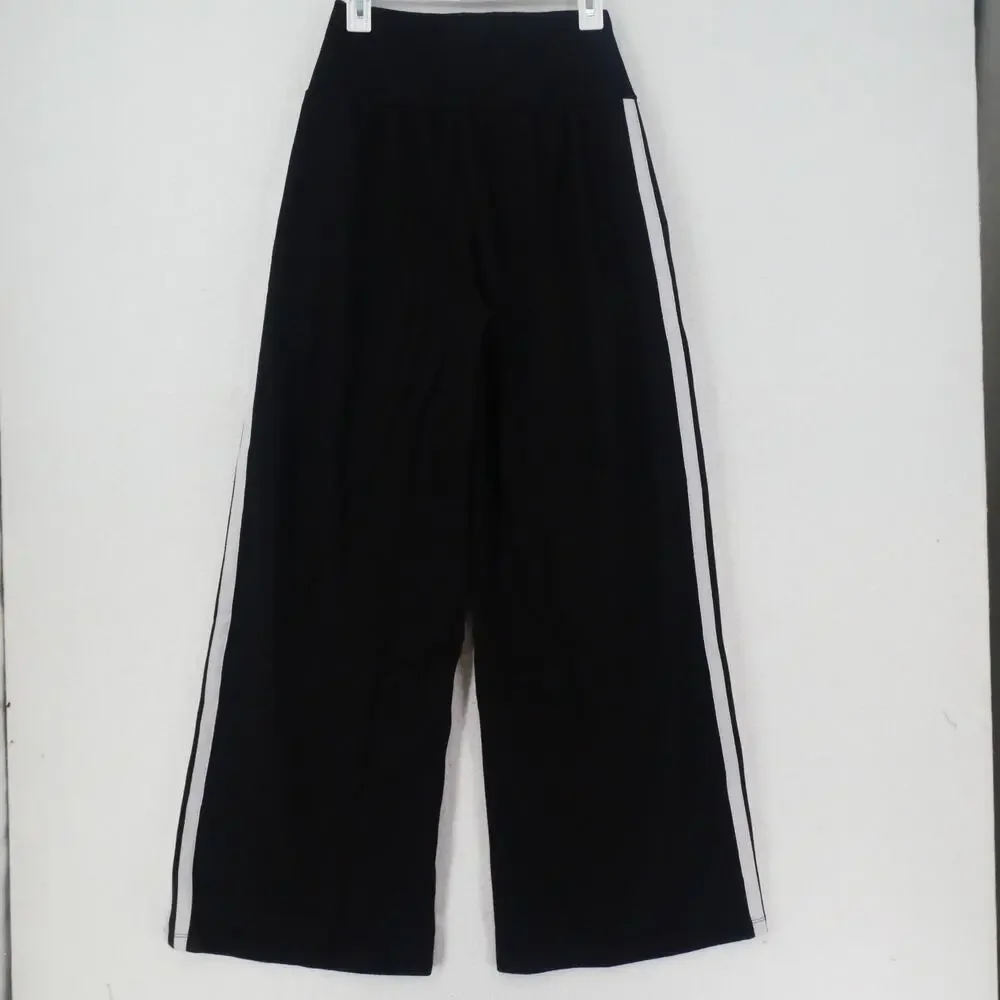 NEW Halara Women's Medium Ribbed High Waisted Tummy Control  Wide Leg Pants - Picture 7 of 10